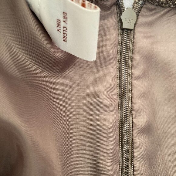 C.J Phillips Skirt Womens Size 14 Brown Textured Knee Length - Picture 4 of 7